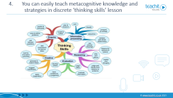 mobilising metacognition powerpoint and webinar