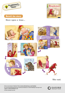 ORT Traditional Tales Story Map | Rumpelstiltskin - Oxford Reading Level 7 image