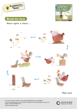 ORT Traditional Tales Story Map | Chicken Licken - Oxford Reading Level 3 image