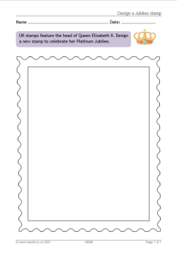 Design a Jubilee stamp