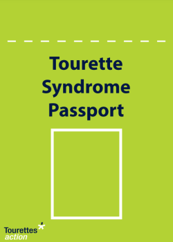 Tourette Syndrome passport image
