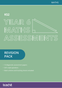 Y6 maths assessments pack image