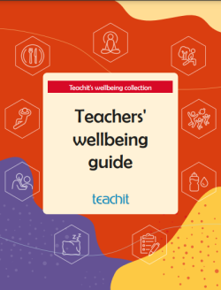 Teachers' wellbeing guide image