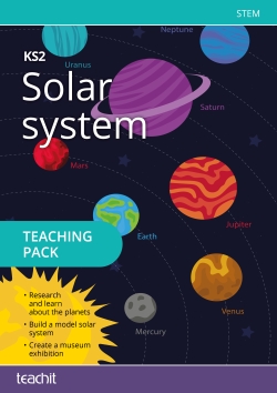 Solar system STEM teaching pack