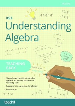 Understanding Algebra teaching pack