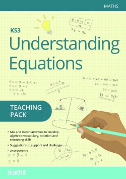 Understanding Equations teaching pack