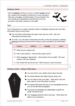 Image of a Vampire Hunter's Guidebook resource