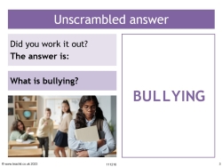 Anti-Bullying Week discussion and scenario cards