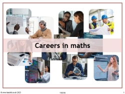 Careers in maths posters
