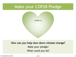 COP28 climate pledge activity