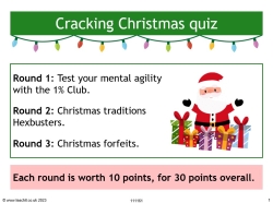Cracking Christmas quiz