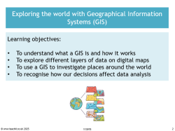 Introduction to GIS for KS3 Geography Students