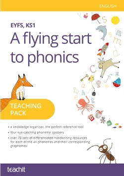 A flying start to phonics cover