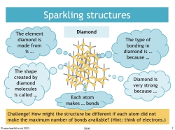 Giant covalent structures – diamond and graphite