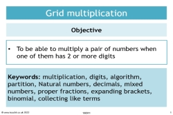 Grid multiplication