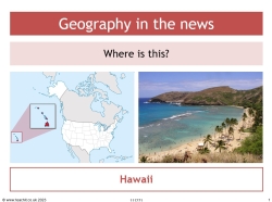 Geography in the news: Wildfires in Hawaii