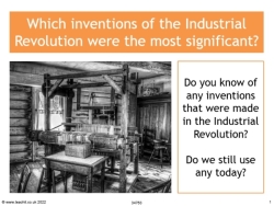 Which inventions of the Industrial Revolution were the most significant?