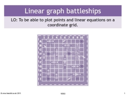 Linear graph battleships