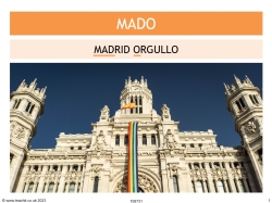 How to describe a picture: Madrid Orgullo