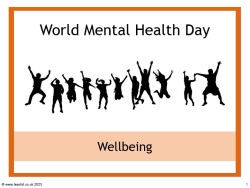 World Mental Health Day / Children’s Mental Health Week assembly