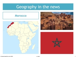 Geography in the news: Morocco earthquake 2023