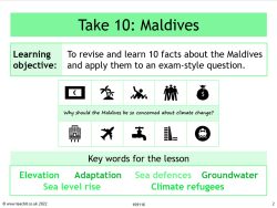 Take 10: Maldives