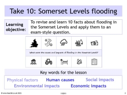 Somerset Levels case study
