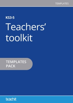 Teachers’ toolkit cover