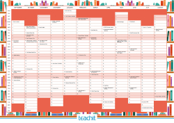Teachit English topical year planner 2025-26
