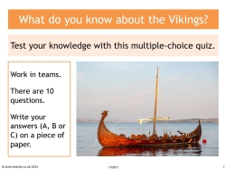 Quiz: What do you know about the Vikings?