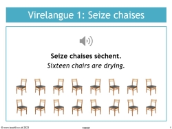 Virelangues: 12 French tongue-twisters
