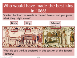 Image of who would have made the best king in 1066? resource