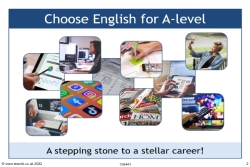 Why choose English at A-level? 