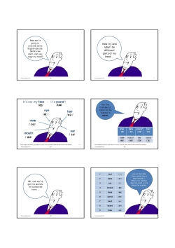 Facing up to diphthongs