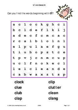 Cl wordsearch