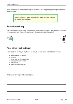 Pimp my writing!