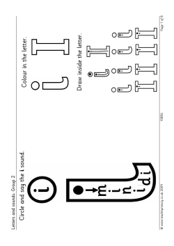 Letters and sounds group 2