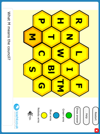 'Blessing' interactive game