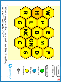 'Island Man' interactive game 'Island Man' interactive game