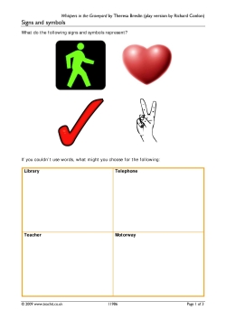Signs and symbols