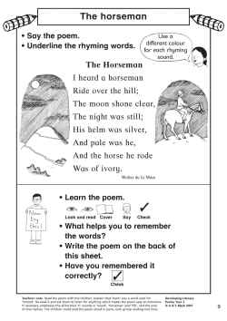 The horseman