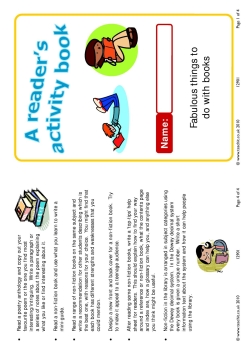 A reader's activity guide