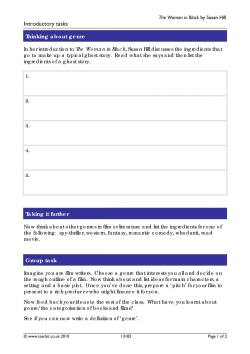 Introductory tasks
