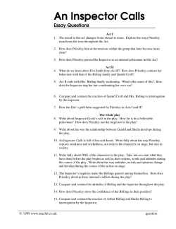 A list of essential essay questions
