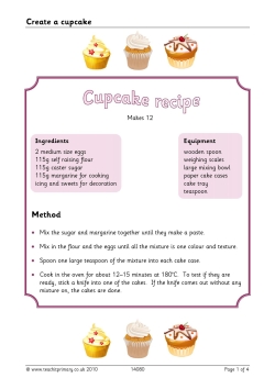 Create a cupcake