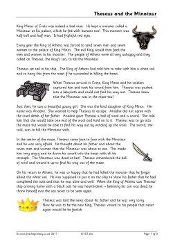 Theseus and the Minotaur