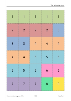 The belonging game The belonging game