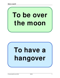 Idiom-match! Idiom-match!
