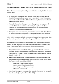 Essay guide and mark scheme Essay guide and mark scheme