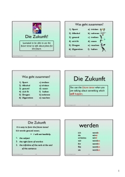 Die Zukunft!